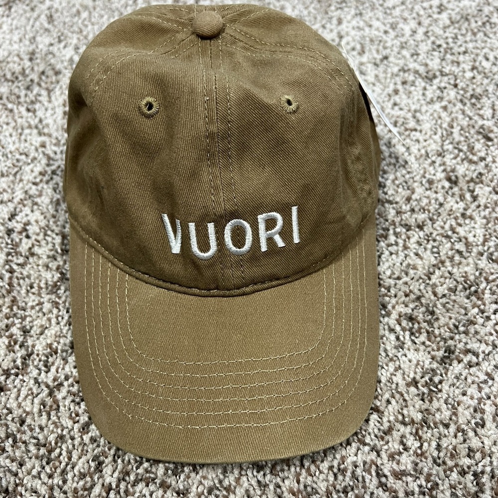 Vuori Hat Unisex OS Beige Khaki Camel Adjustable Ball Cap